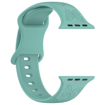 Vildt Godt Silikone Universal Rem passer til Apple Smartwatch - Grøn#serie_14