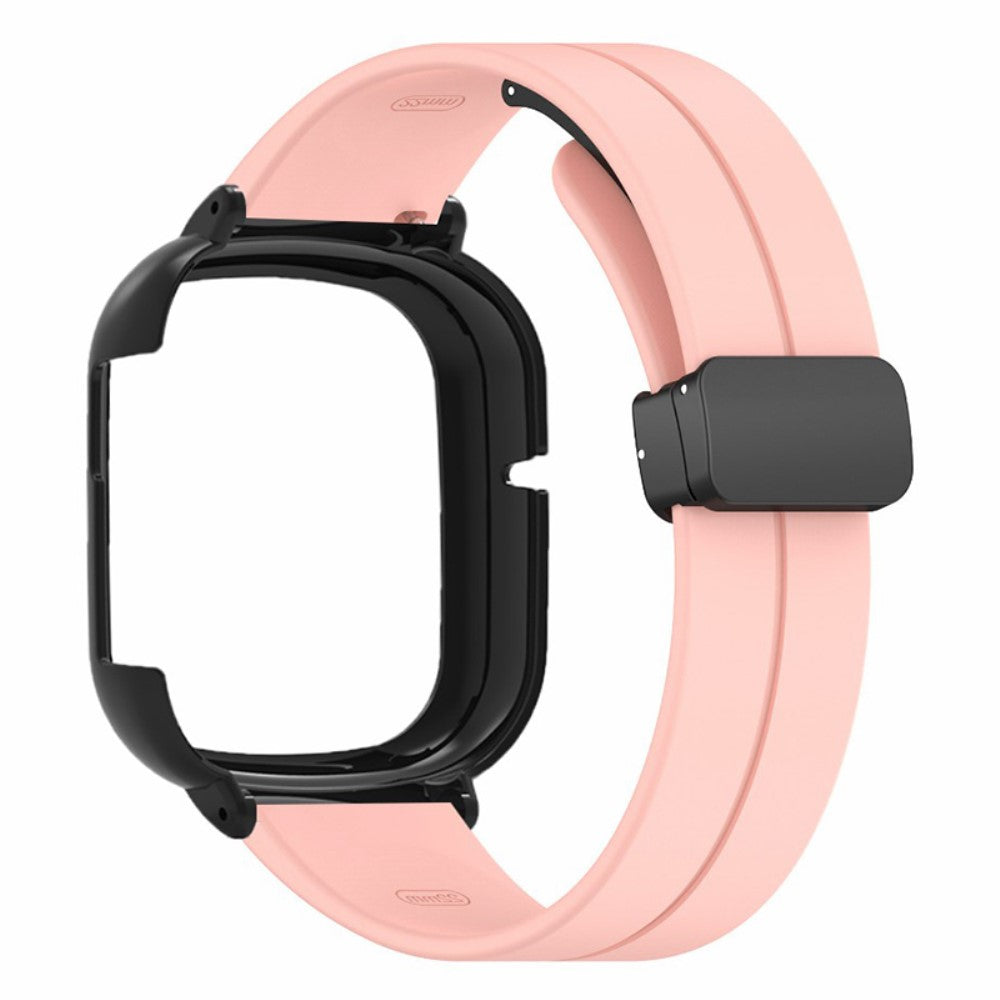 Vildt Sejt Silikone Rem passer til Honor Watch 4 - Pink#serie_3