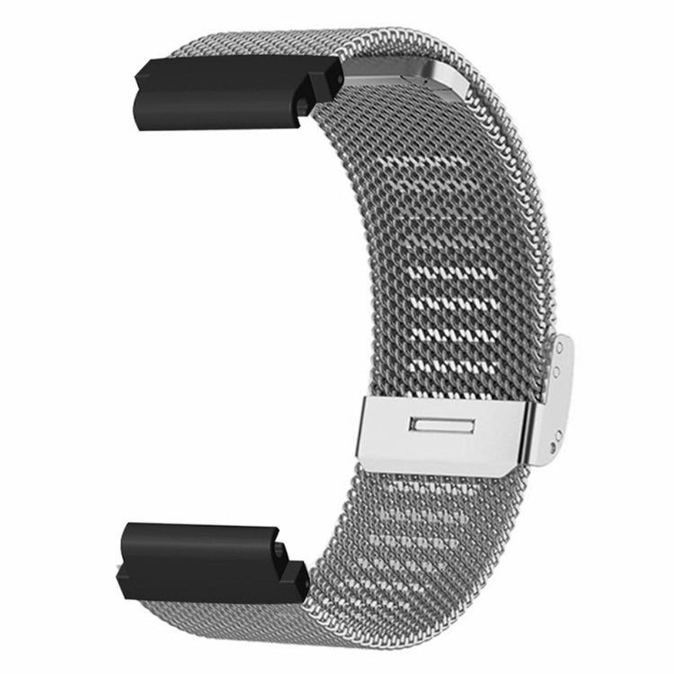 Vildt Fed Metal Universal Rem passer til Garmin Smartwatch - Sølv#serie_2