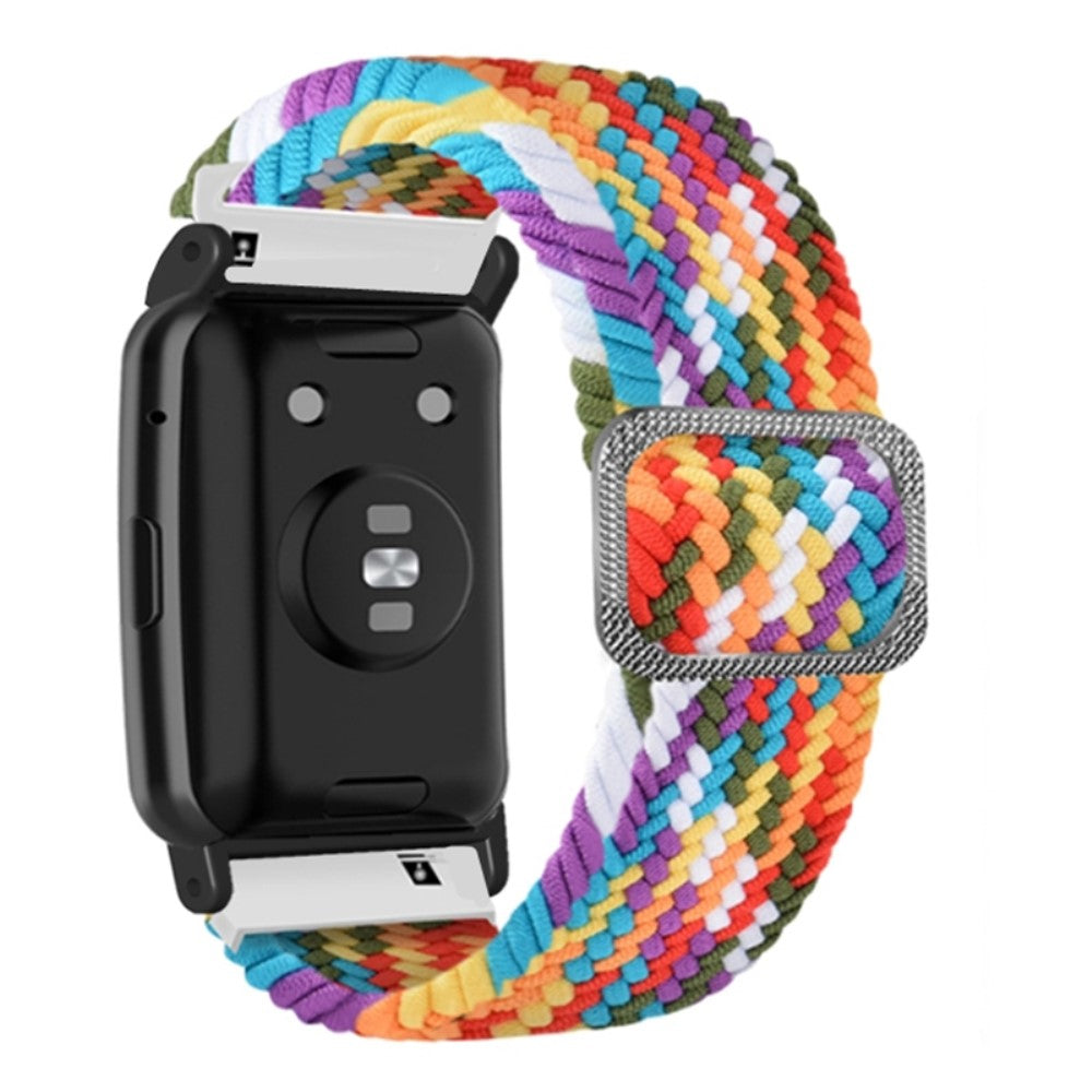 Nylon Universal Rem passer til Huawei Watch Fit / Huawei Watch Fit Special Edition - Flerfarvet#serie_1