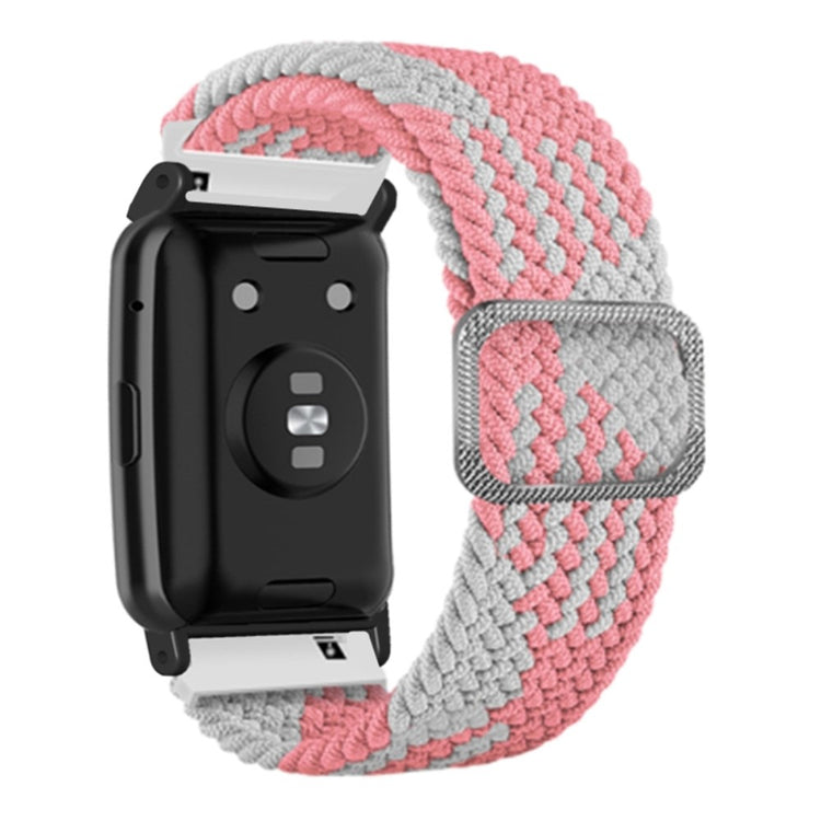 Nylon Universal Rem passer til Huawei Watch Fit / Huawei Watch Fit Special Edition - Pink#serie_2
