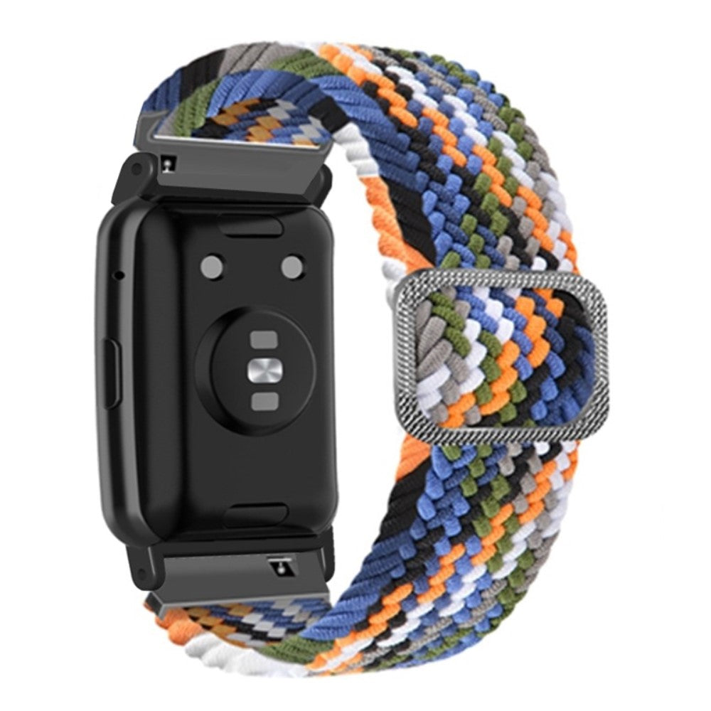 Nylon Universal Rem passer til Huawei Watch Fit / Huawei Watch Fit Special Edition - Flerfarvet#serie_13
