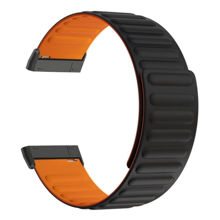 Super Sejt Silikone Universal Rem passer til Fitbit Smartwatch - Orange#serie_1