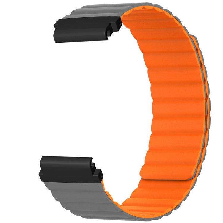 Rigtigt Fantastisk Silikone Universal Rem passer til Garmin Smartwatch - Orange#serie_4