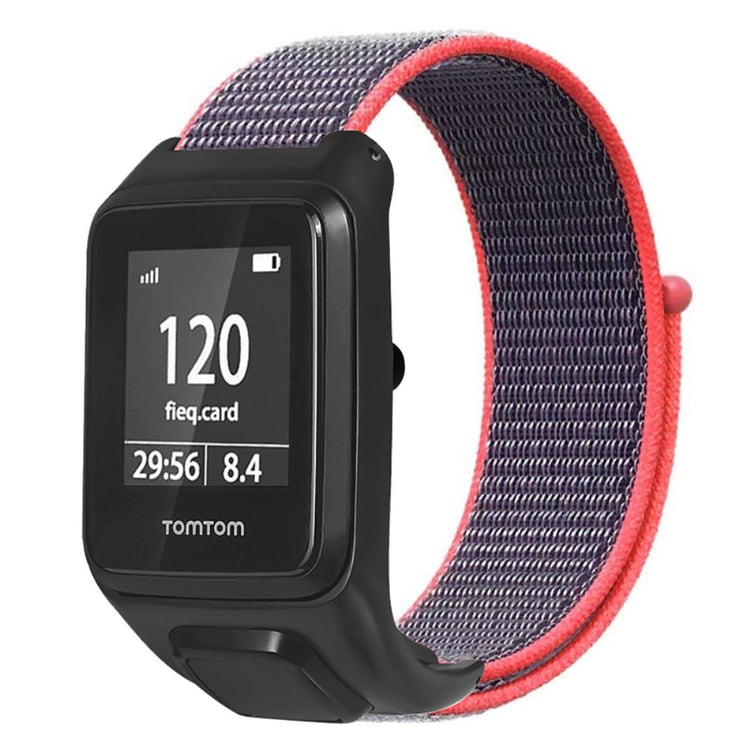 Mega Cool Nylon Universal Rem passer til Tomtom Smartwatch - Blå#serie_4