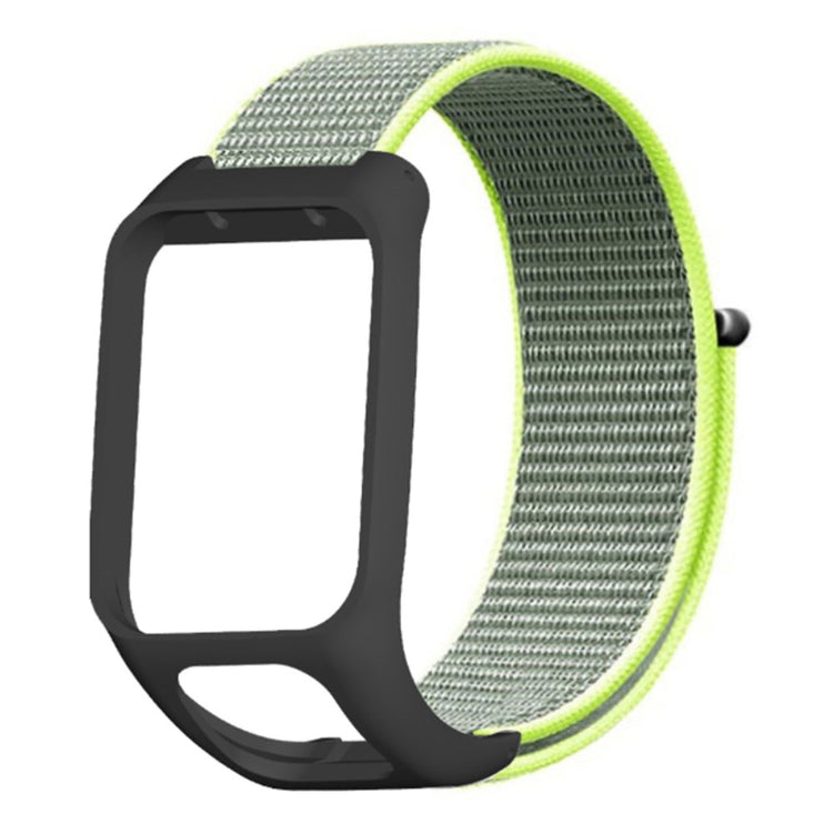 Mega Cool Nylon Universal Rem passer til Tomtom Smartwatch - Gul#serie_5