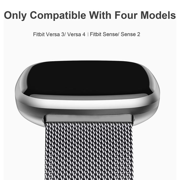 Supercool Metal Universal Rem passer til Fitbit Smartwatch - Guld#serie_2