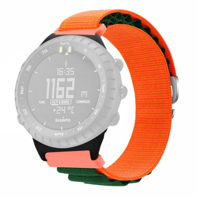 Vildt Fantastisk Nylon Rem passer til Suunto Core - Orange#serie_5