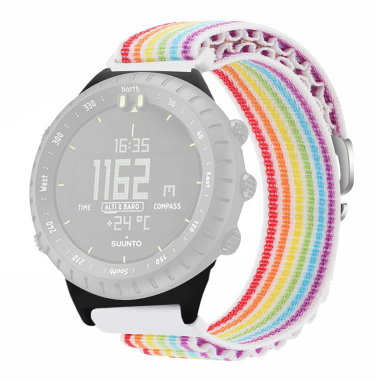 Vildt Fantastisk Nylon Rem passer til Suunto Core - Flerfarvet#serie_12