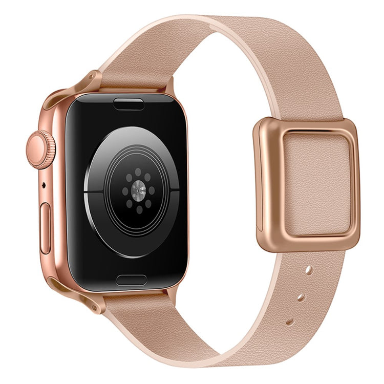 Meget Pænt Kunstlæder Universal Rem passer til Apple Smartwatch - Pink#serie_4