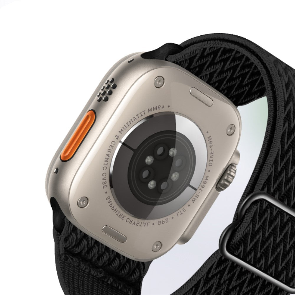 Eminent Nylon Universal Rem passer til Apple Smartwatch - Sort#serie_1