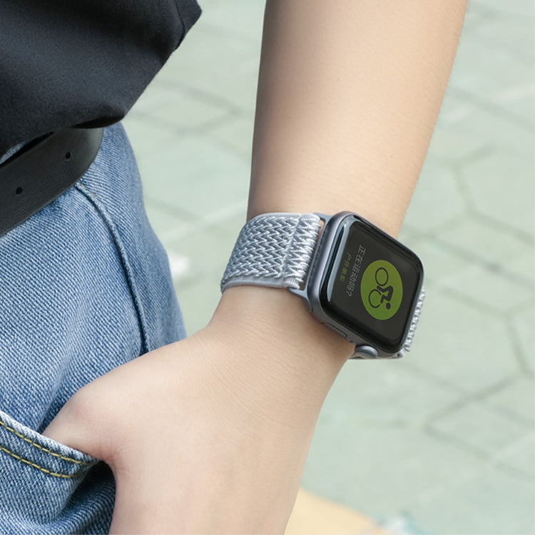 Eminent Nylon Universal Rem passer til Apple Smartwatch - Sort#serie_1