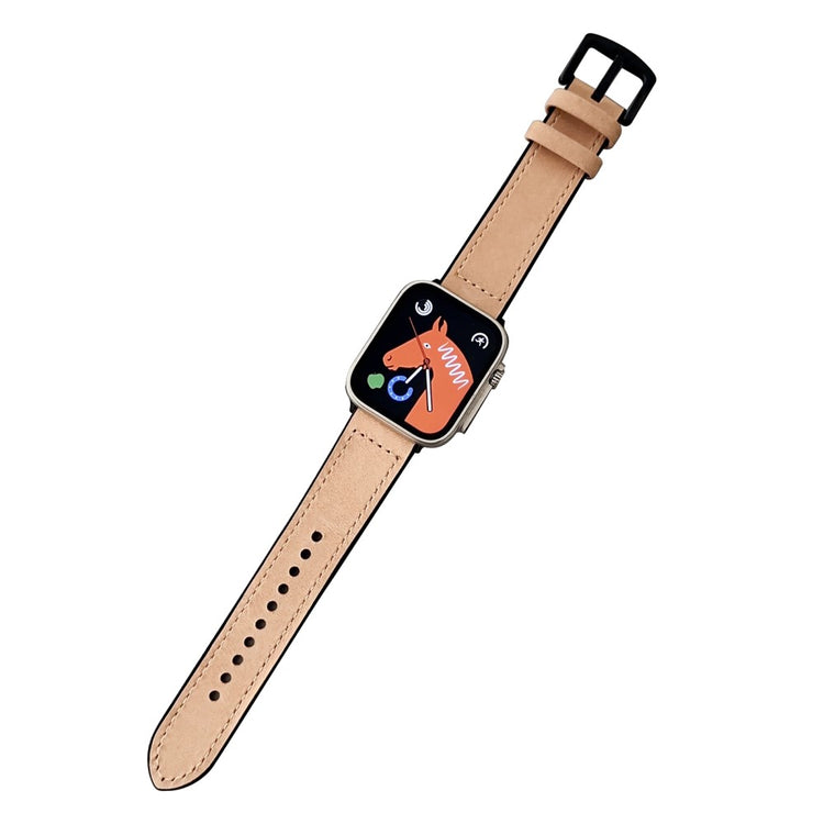 Supercool Kunstlæder Universal Rem passer til Apple Smartwatch - Gul#serie_5