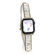 Mega Elegant Apple Smartwatch Stein Und Nylon Universell Armband