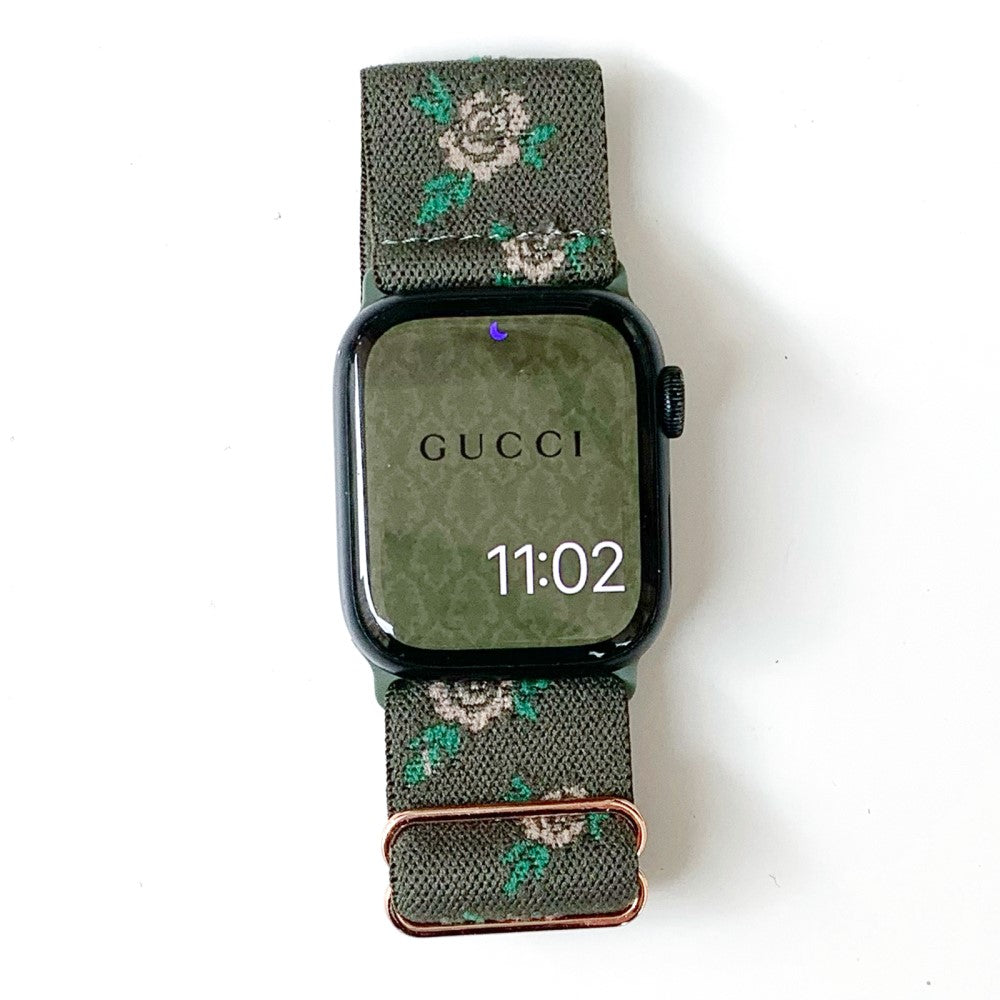 Mega Skøn Nylon Universal Rem passer til Apple Smartwatch - Grøn#serie_5