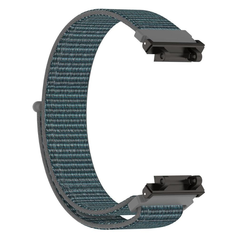 Meget Cool Nylon Rem passer til Amazfit Active Edge - Sølv#serie_1