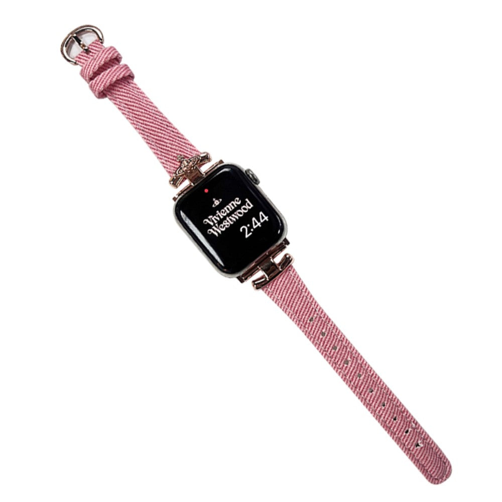 Godt Nylon Universal Rem passer til Apple Smartwatch - Pink#serie_1