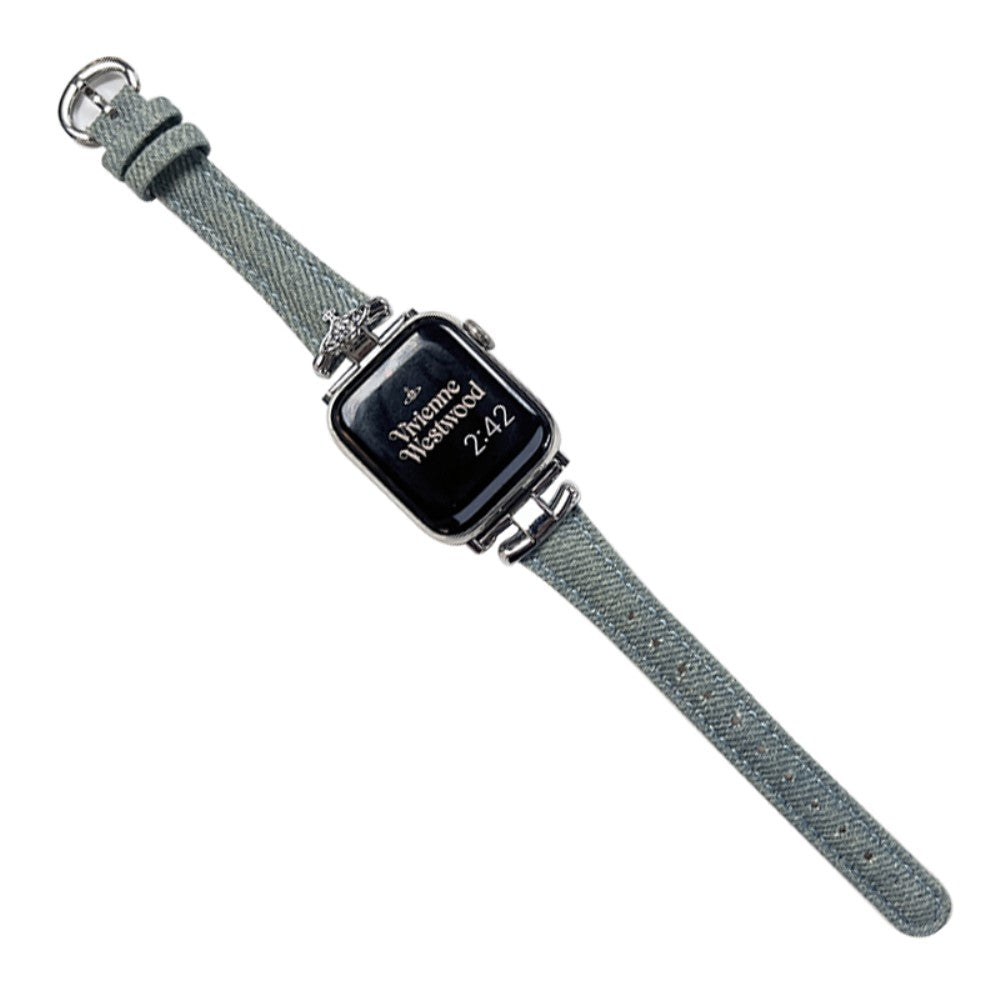 Godt Nylon Universal Rem passer til Apple Smartwatch - Blå#serie_2