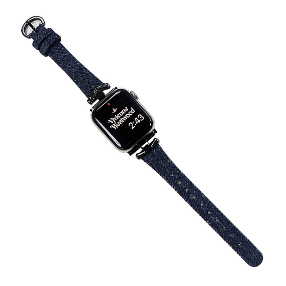 Godt Nylon Universal Rem passer til Apple Smartwatch - Blå#serie_3