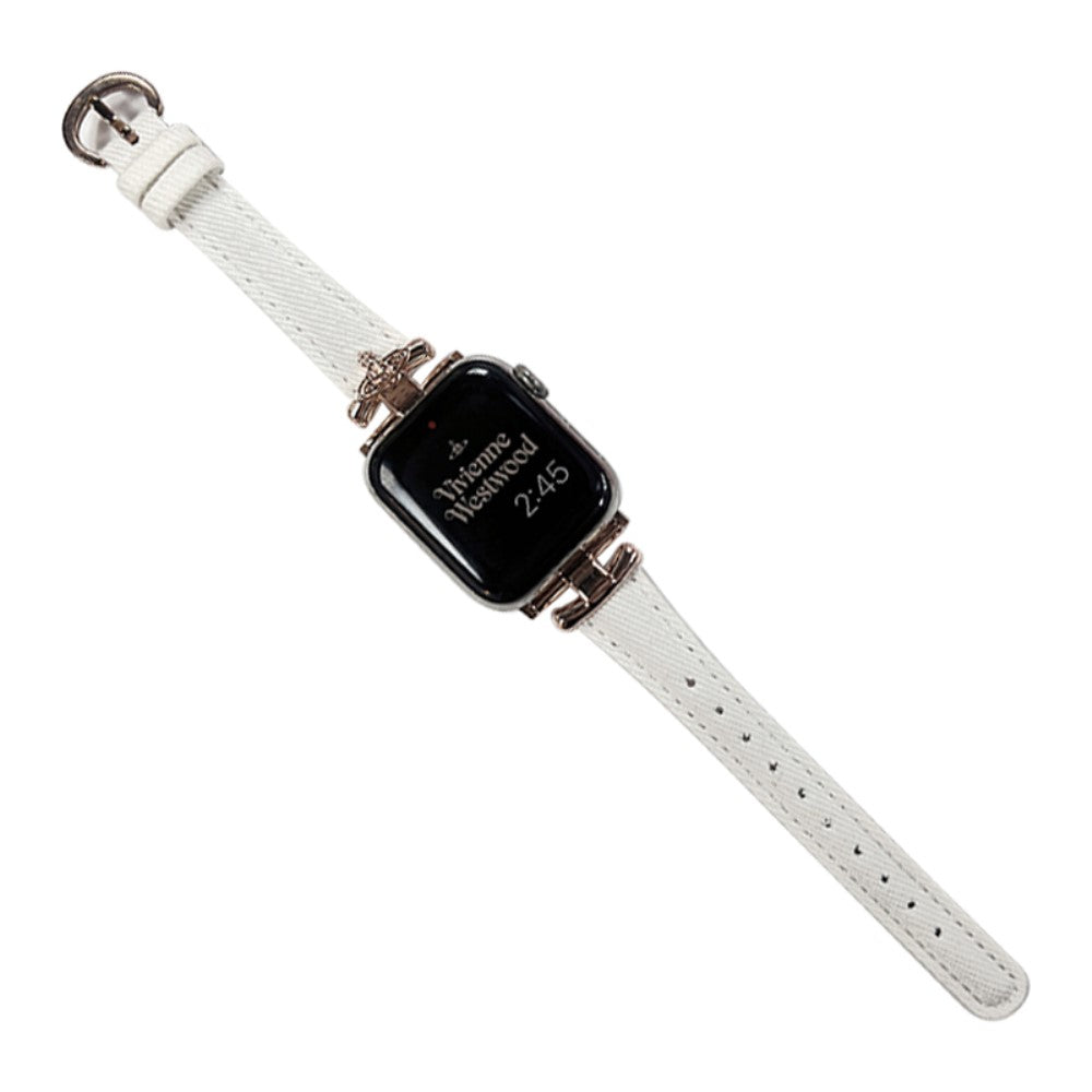Godt Nylon Universal Rem passer til Apple Smartwatch - Hvid#serie_5