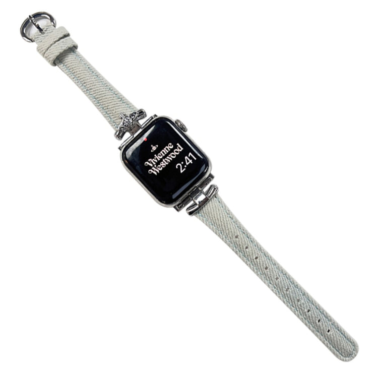 Godt Nylon Universal Rem passer til Apple Smartwatch - Hvid#serie_6