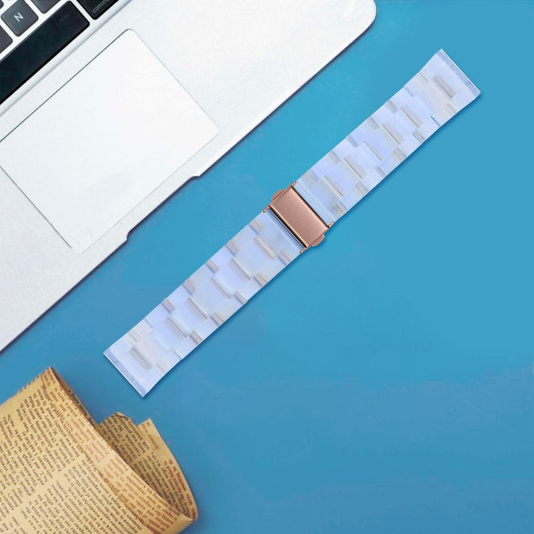 Misfit Vapor Resin Watch Strap Replacement Waterproof Watch Band - Baby Blue#serie_3