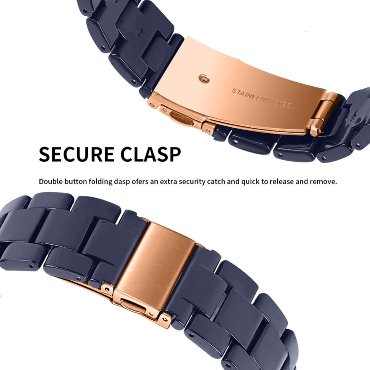 Misfit Vapor Resin Watch Strap Replacement Waterproof Watch Band - Midnight Blue#serie_17