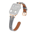 Super Stark Apple Smartwatch Echtes Leder Universell Armband