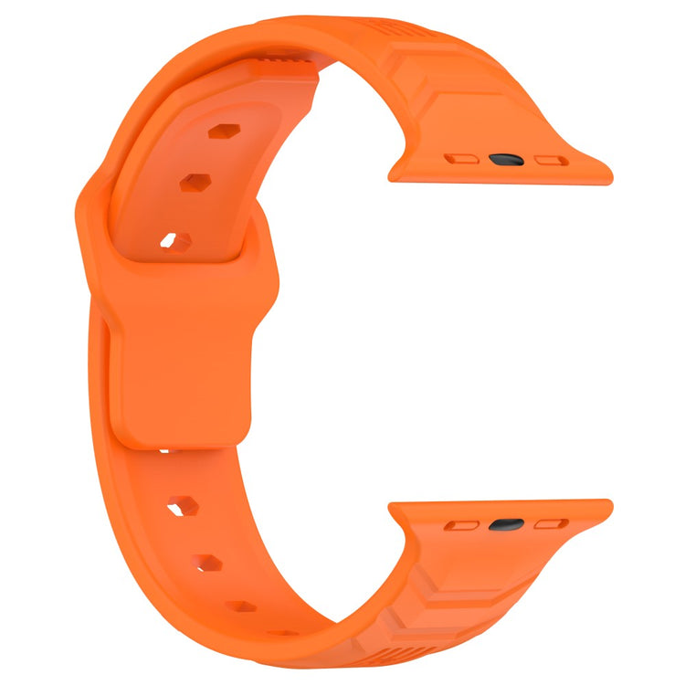 Rigtigt Fantastisk Silikone Universal Rem passer til Apple Smartwatch - Orange#serie_1