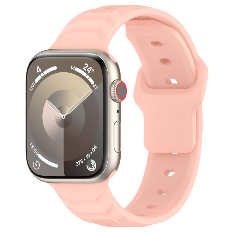 Rigtigt Fantastisk Silikone Universal Rem passer til Apple Smartwatch - Pink#serie_4