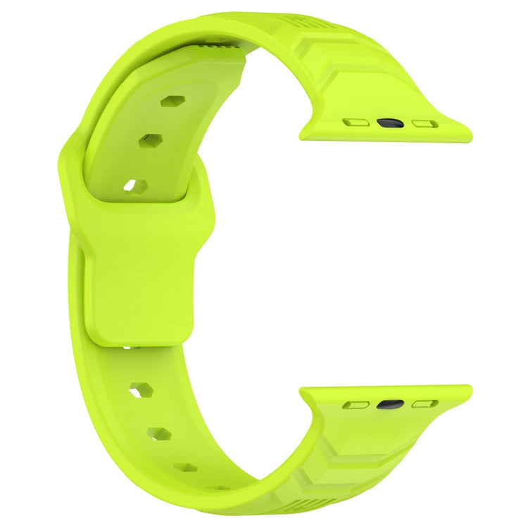 Rigtigt Fantastisk Silikone Universal Rem passer til Apple Smartwatch - Grøn#serie_7