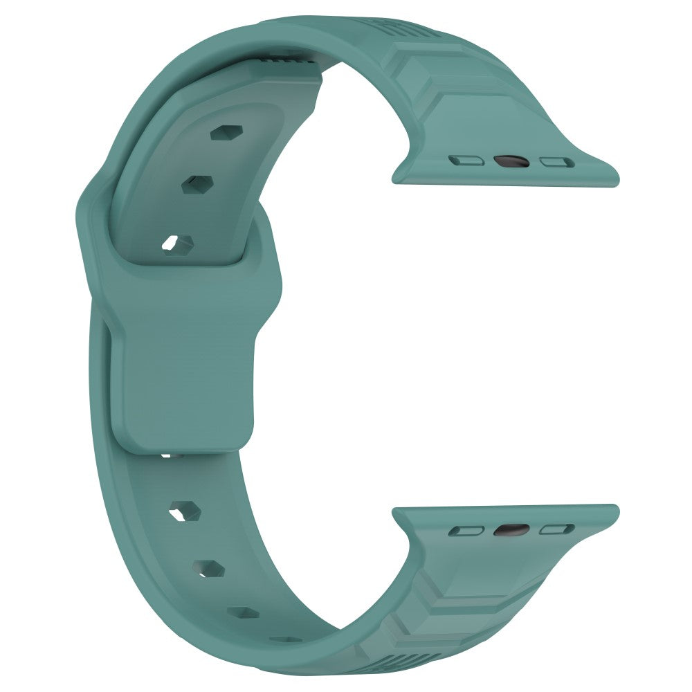 Rigtigt Fantastisk Silikone Universal Rem passer til Apple Smartwatch - Grøn#serie_8