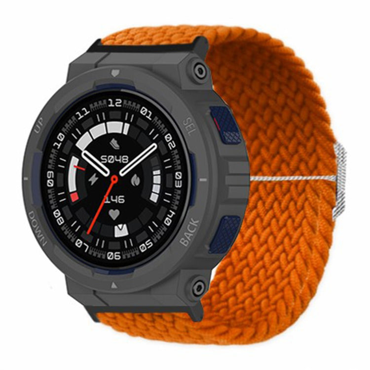 Rigtigt Godt Nylon Rem passer til Amazfit Active Edge - Orange#serie_2