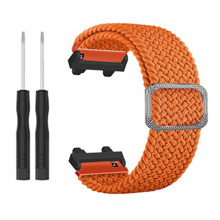 Rigtigt Godt Nylon Rem passer til Amazfit Active Edge - Orange#serie_2