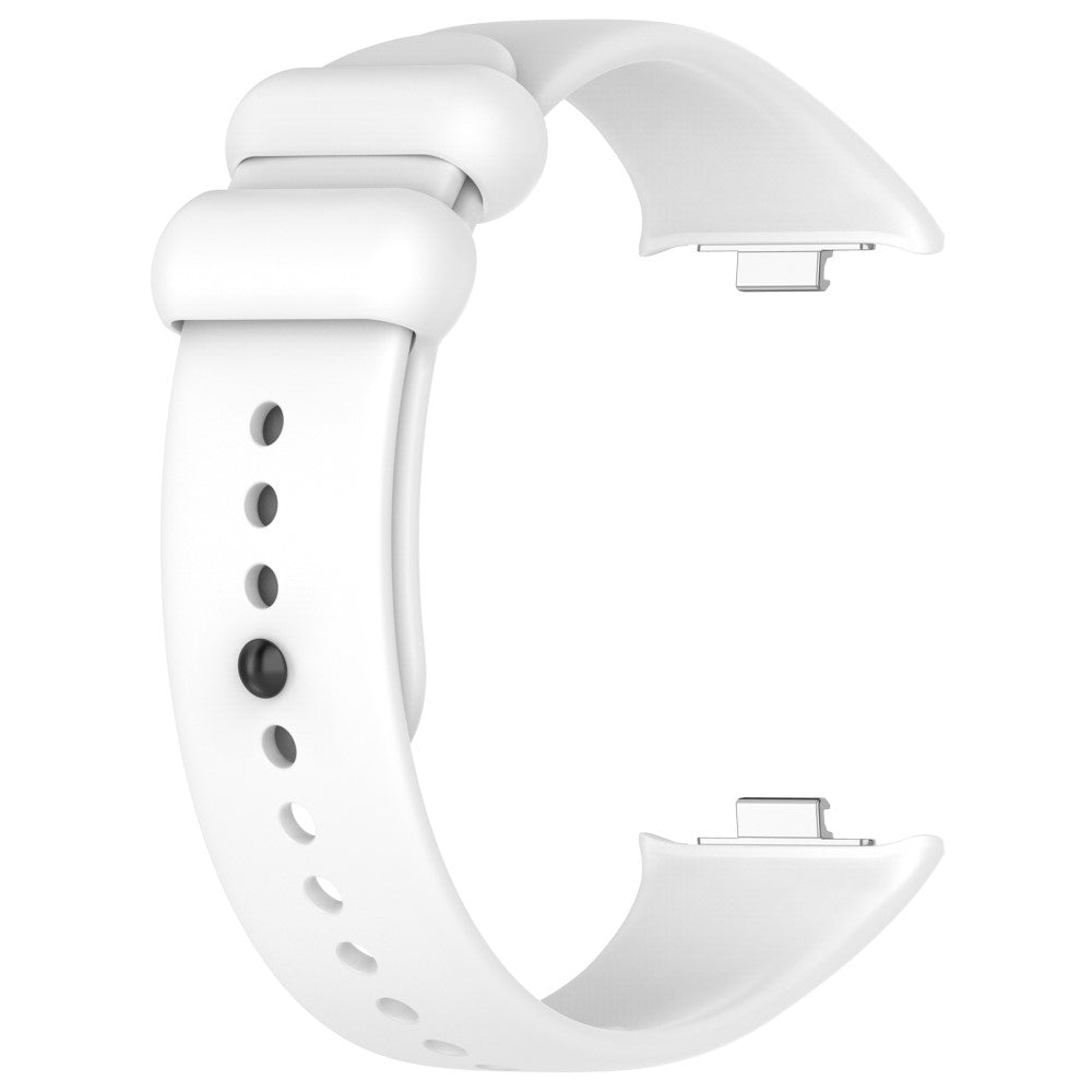 Silikone Universal Rem passer til Xiaomi Band 8 Pro / Xiaomi Redmi Watch 4 - Hvid#serie_2