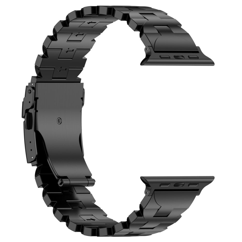 Super Smuk Metal Universal Rem passer til Apple Smartwatch - Sort#serie_2