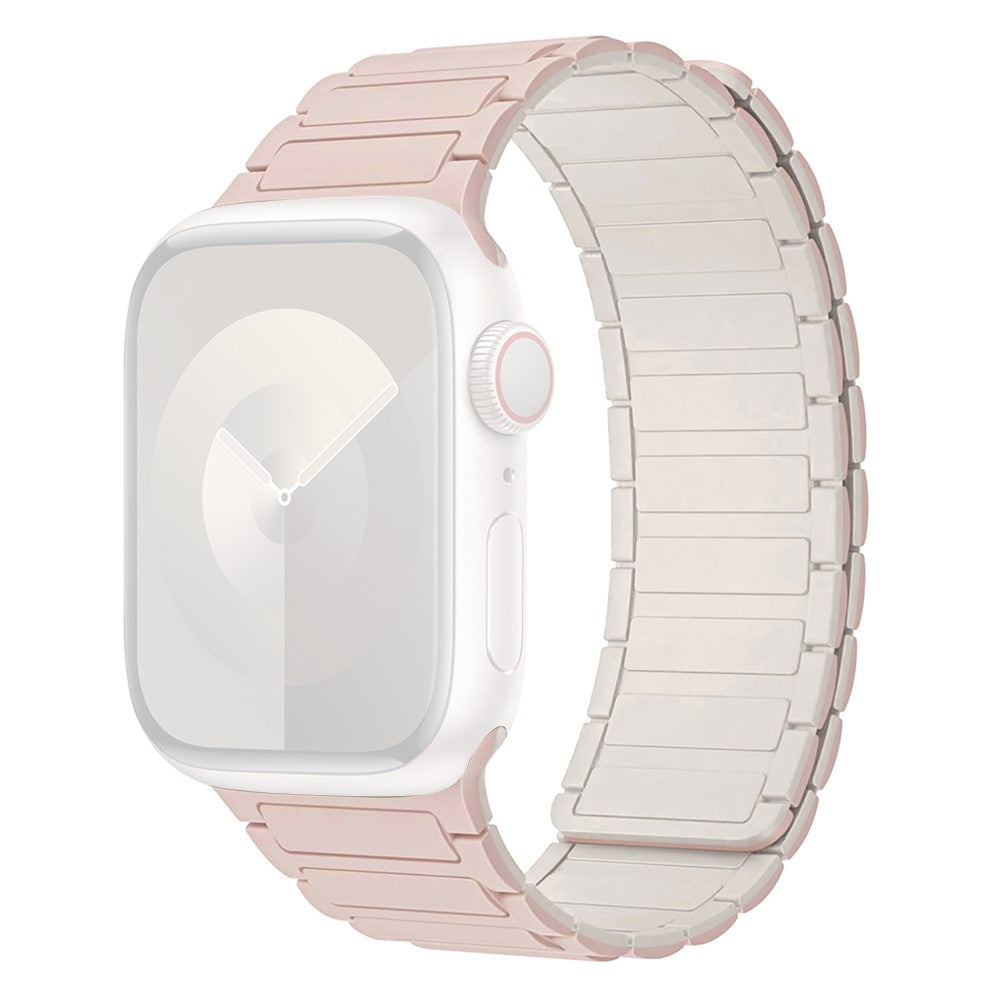 Helt Vildt Skøn Silikone Universal Rem passer til Apple Smartwatch - Pink#serie_12