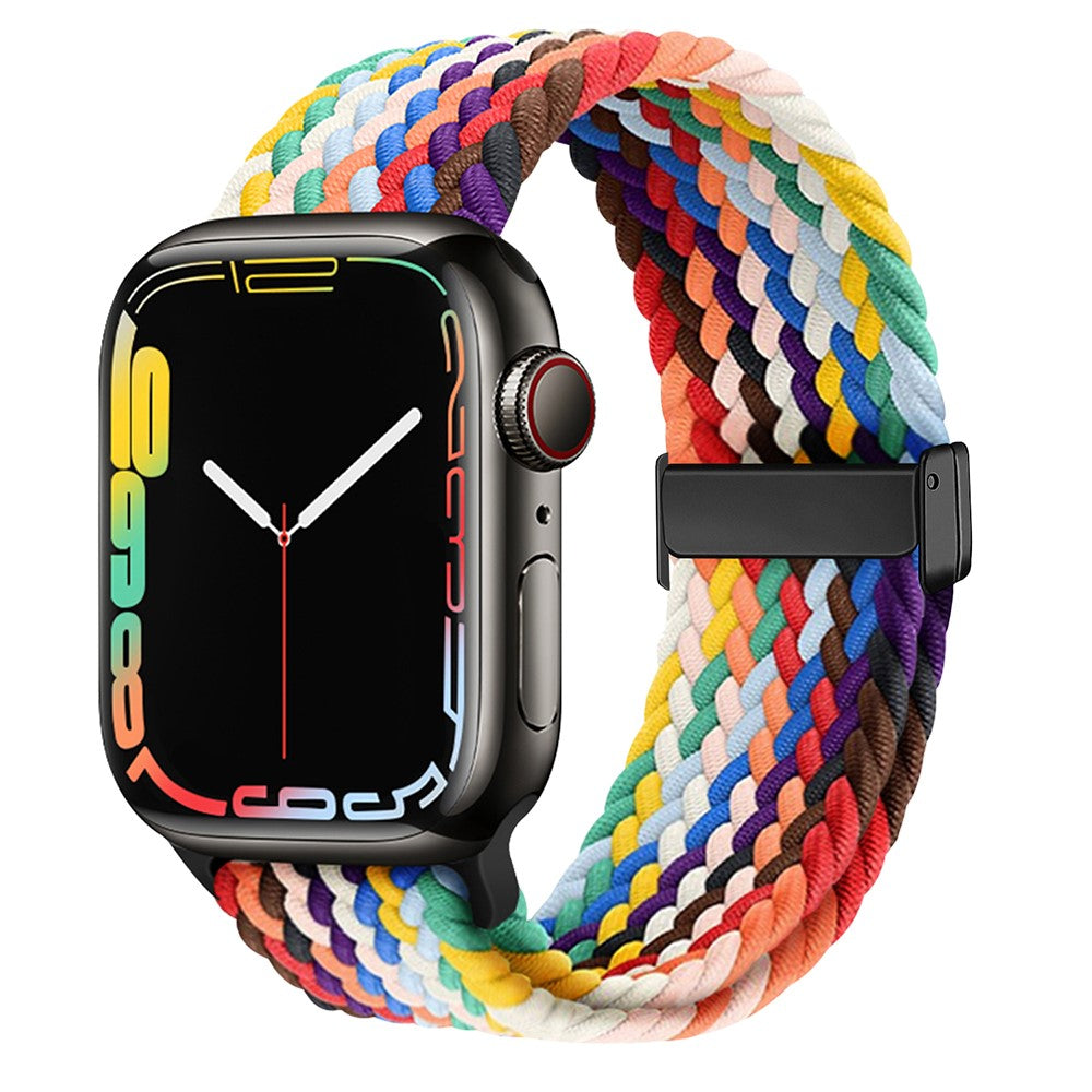 Mega Elegant Nylon Universal Rem passer til Apple Smartwatch - Flerfarvet#serie_3