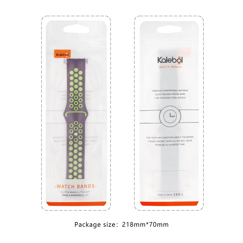 KALEBOL KLB-SSGJ-002 Xiaomi Smart Band 8 Pro / Redmi Watch 4 Silicone Strap Dual Color - Black+Red#serie_4