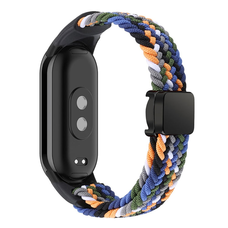 Vildt Godt Nylon Rem passer til Xiaomi Smart Band 8 - Flerfarvet#serie_1