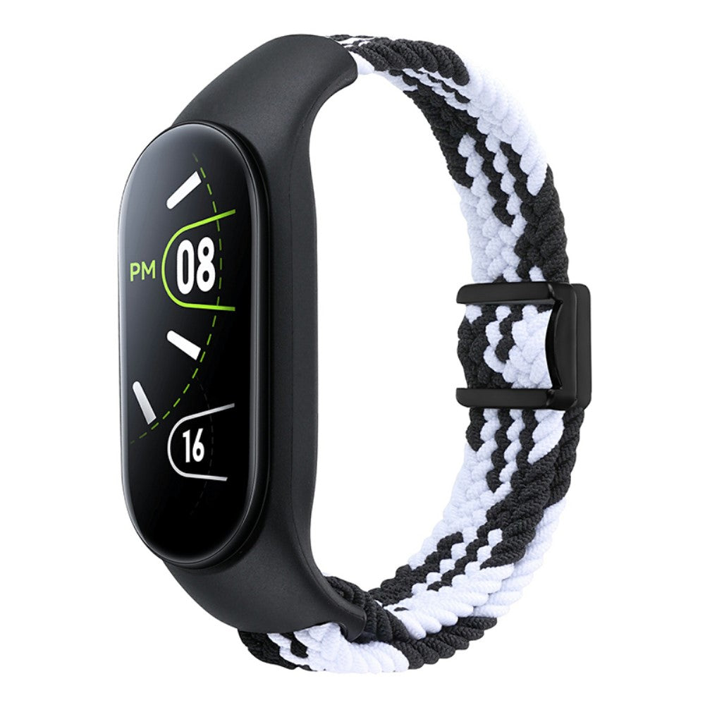 Super Sejt Nylon Universal Rem passer til Xiaomi Smartwatch - Hvid#serie_1