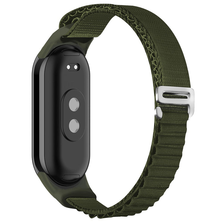 Super Godt Nylon Rem passer til Xiaomi Smart Band 8 - Grøn#serie_4