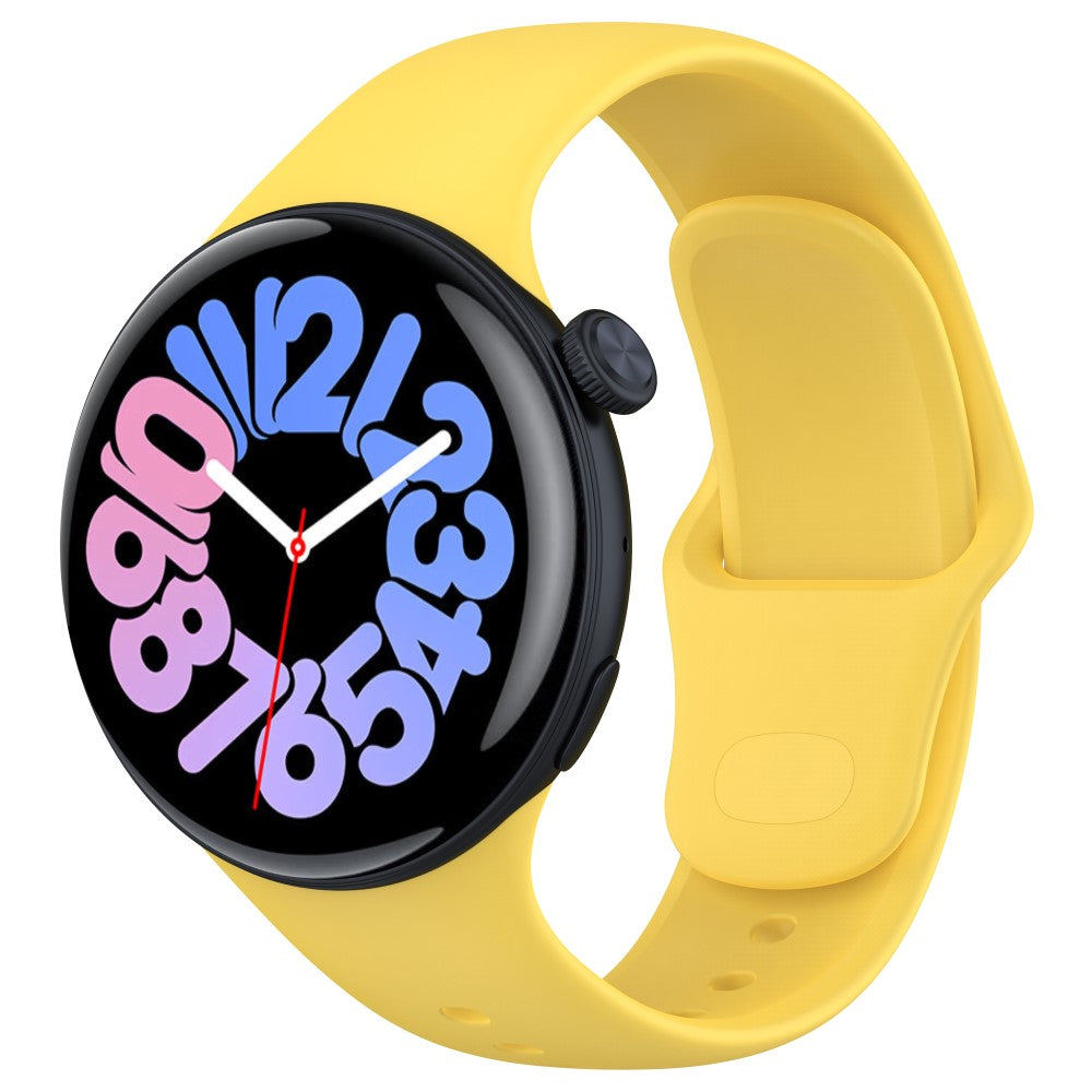 Super Stylish Vivo Watch 3 Silicone Strap - Yellow#serie_6