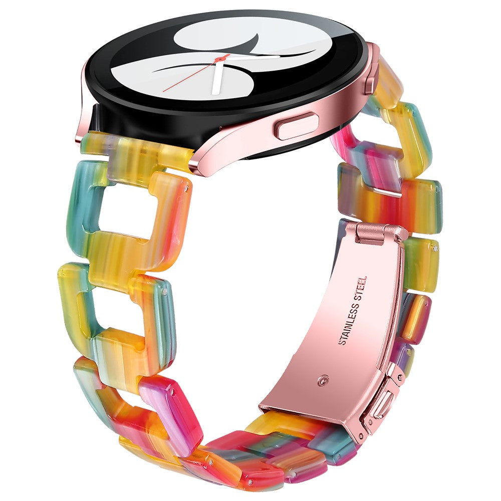 Pebble 2 \ 2 SE / Pebble Time Round Large Plastic Universel Strap - Multicolor#serie_1