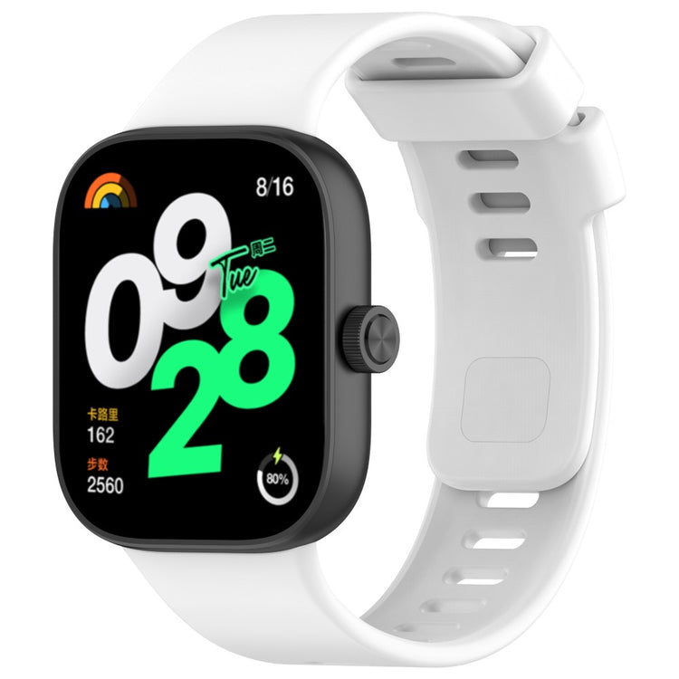 Xiaomi Redmi Watch 4 / Xiaomi Smart Band 8 Pro Silicone Universel Strap - White#serie_2