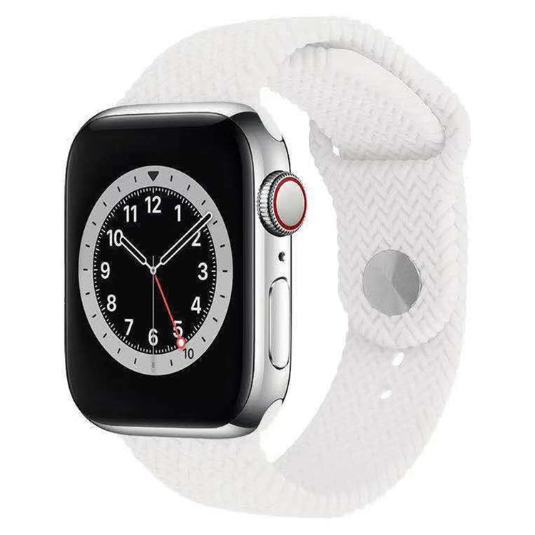 Mega Comfortable Apple Smartwatch Silicone Universel Strap - White#serie_6