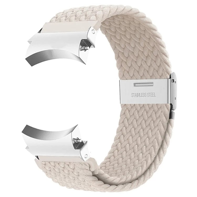 Super Durable Samsung Smartwatch Nylon Universel Strap - White#serie_3