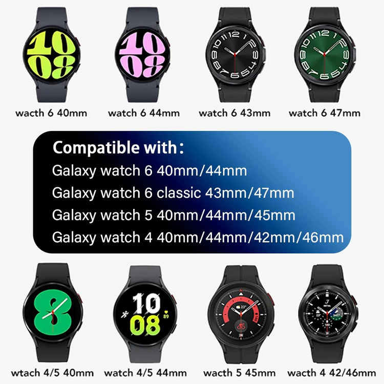 Super Durable Samsung Smartwatch Nylon Universel Strap - Green#serie_10