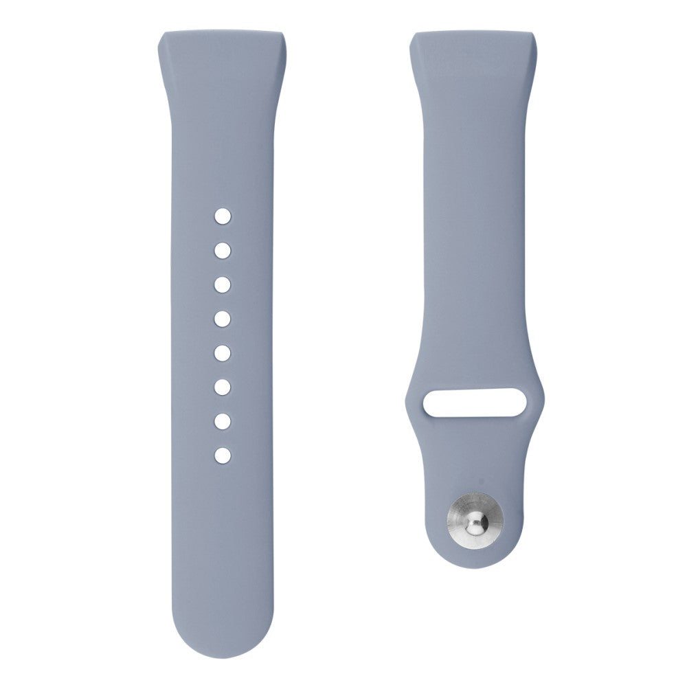 Fitbit Charge 3 / Fitbit Charge 4 Silicone Universel Strap - Silver#serie_6