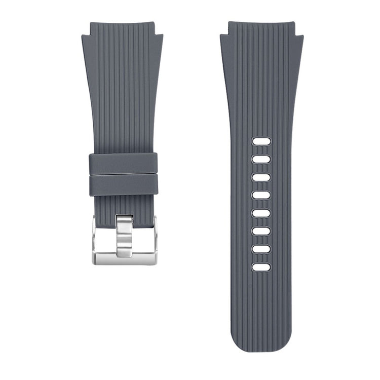 Mega Pleasant Smartwatch Silicone Universel Strap - Silver#serie_7